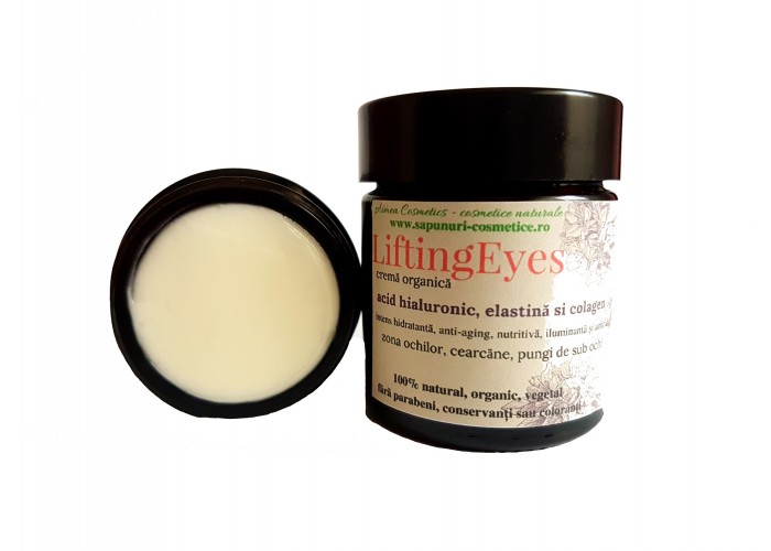 LiftingEyes - Crema organica contur ochi -  antirid, antiage, anticearcane